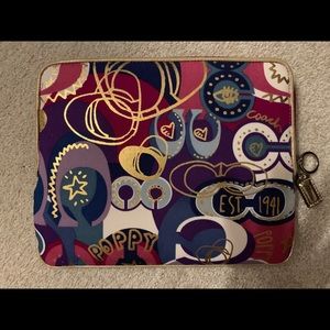 Coach authentic IPad carrying case